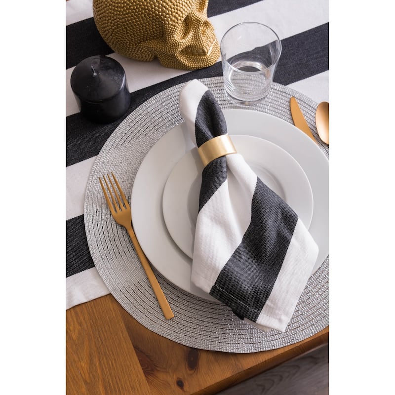 DII Dobby Stripe Napkin (Set of 6)
