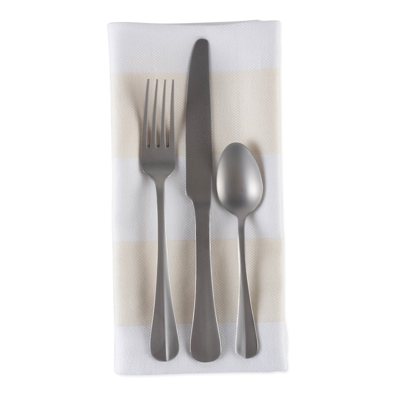 DII Dobby Stripe Napkin (Set of 6)