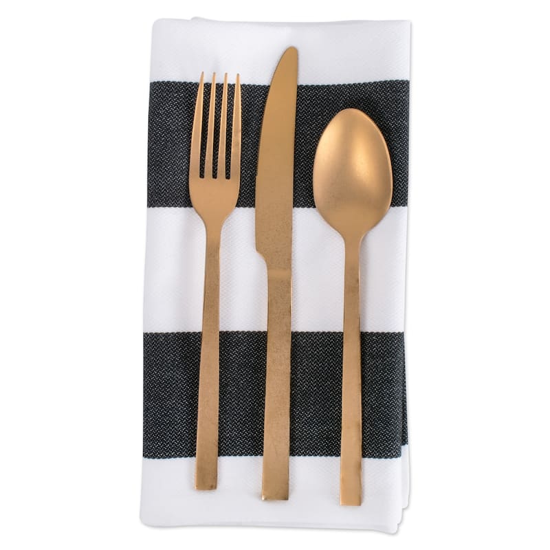 DII Dobby Stripe Napkin (Set of 6)