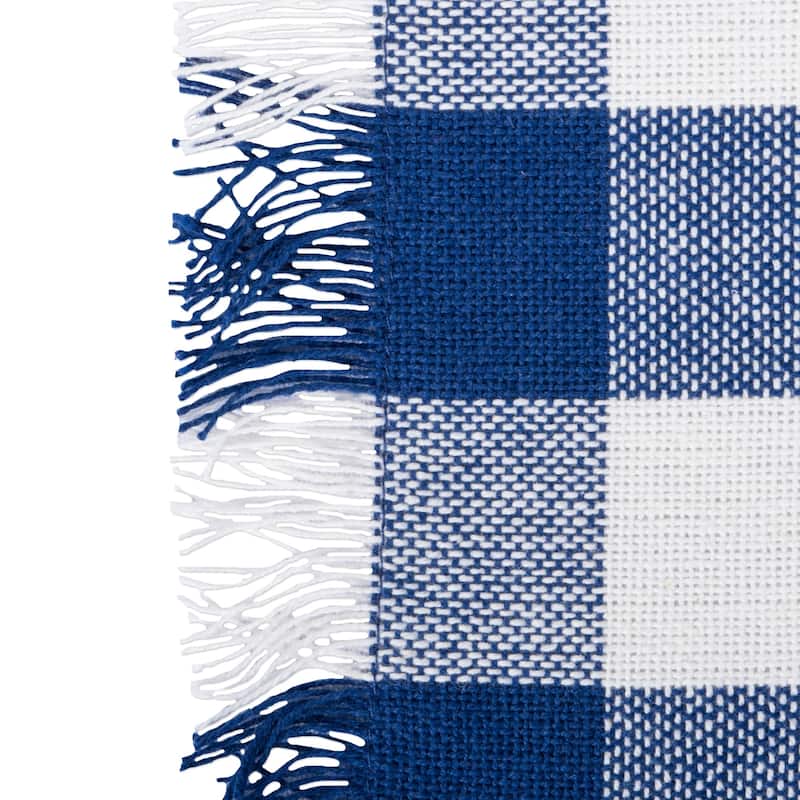 DII Assorted Heavyweight Fringed Dishtowel (Set of 4)