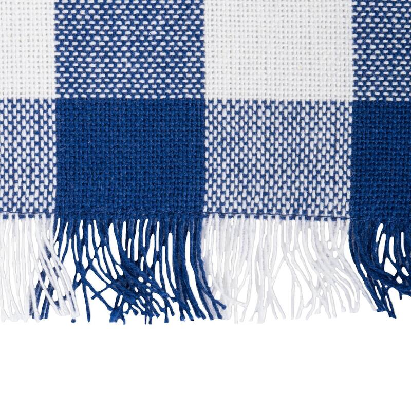 DII Assorted Heavyweight Fringed Dishtowel (Set of 4)