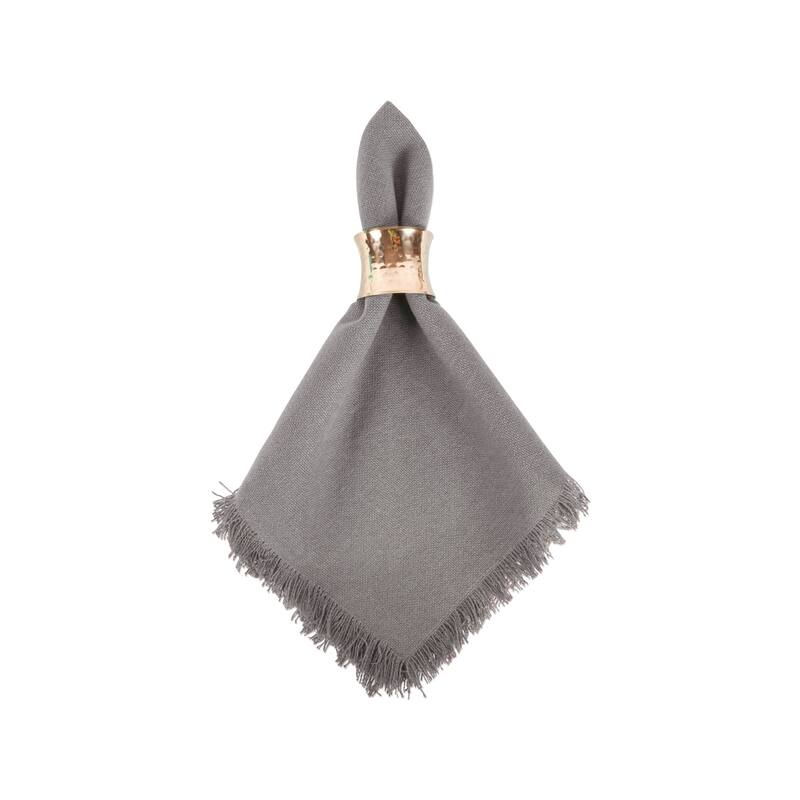 DII Heavyweight Fringed Napkin (Set of 6)