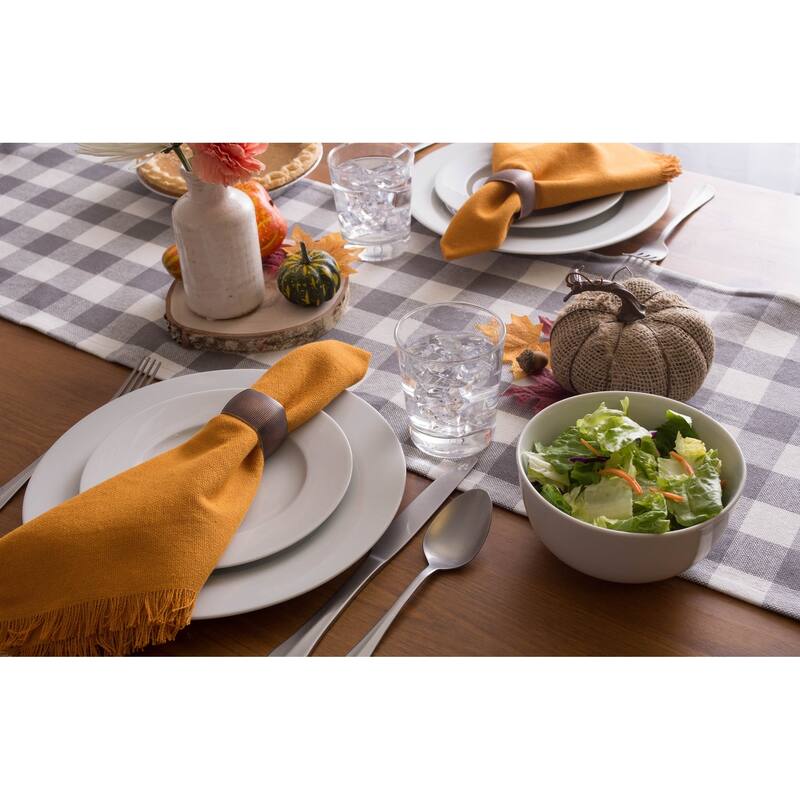 DII Heavyweight Fringed Napkin (Set of 6)