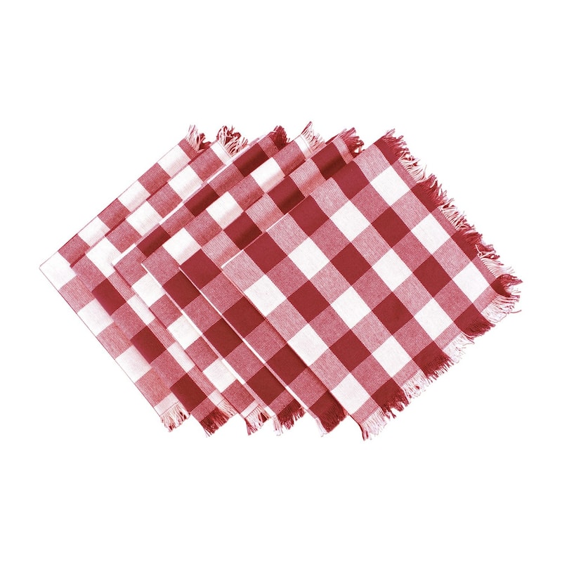DII Heavyweight Fringed Napkin (Set of 6)