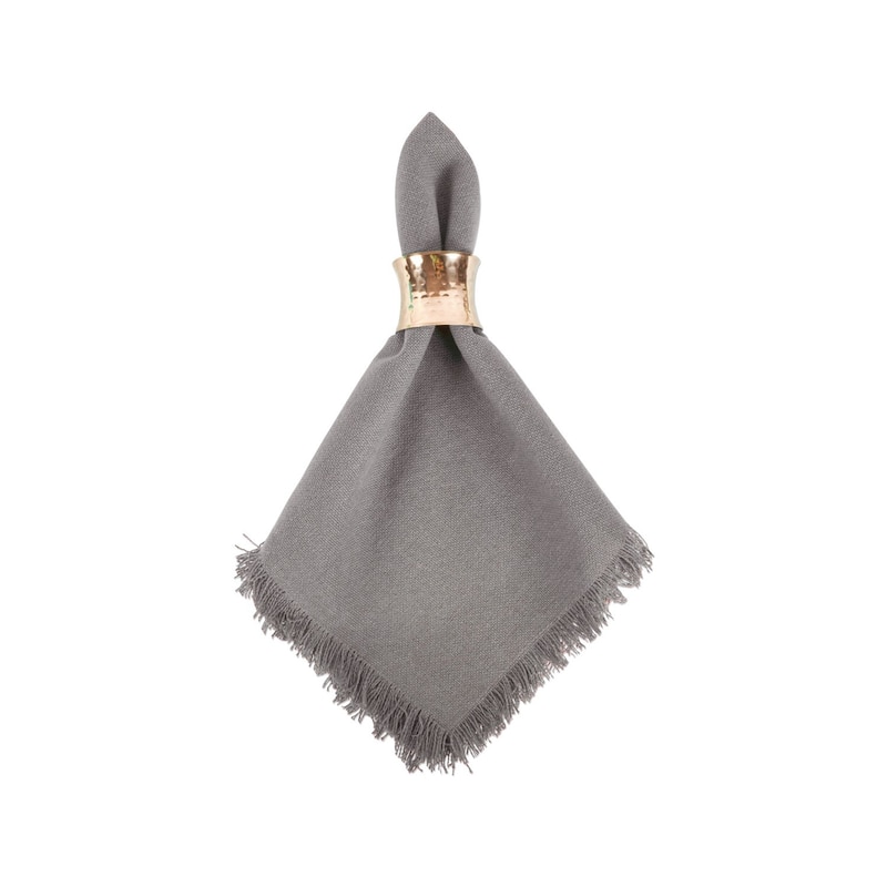 DII Heavyweight Fringed Napkin (Set of 6)