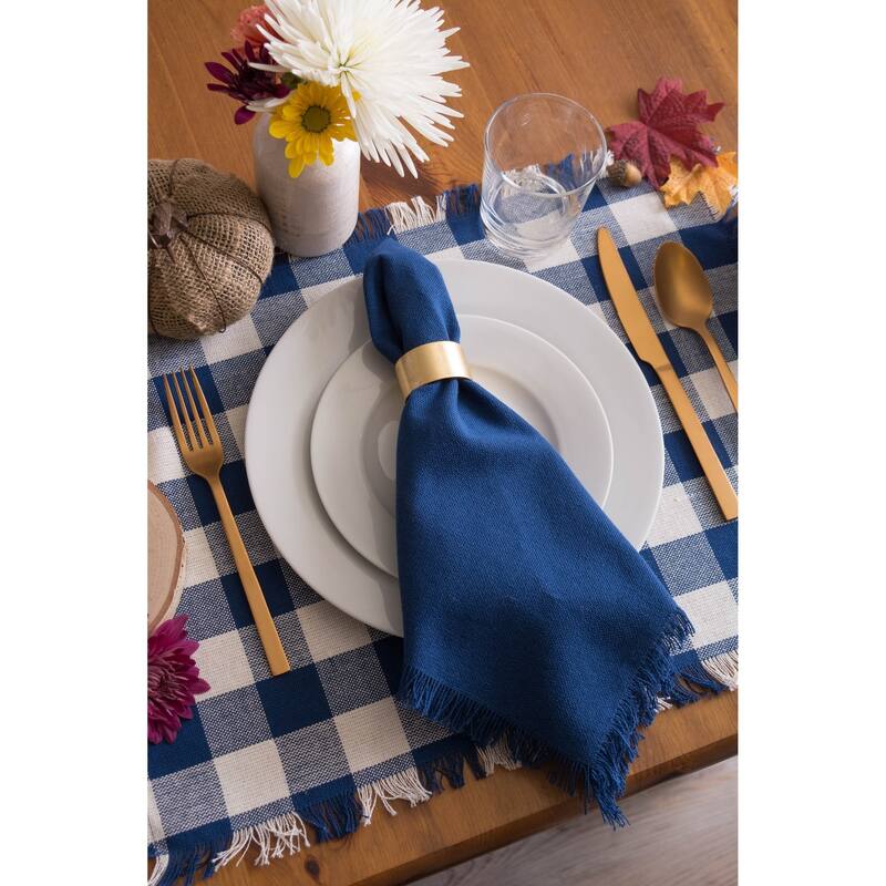 DII Heavyweight Fringed Napkin (Set of 6)