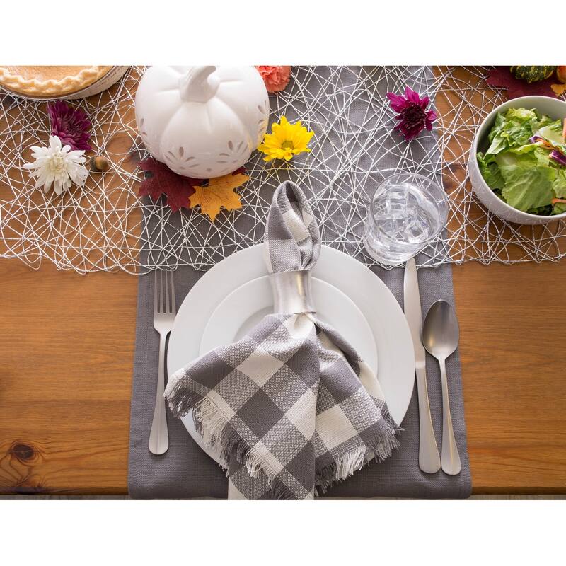 DII Heavyweight Fringed Napkin (Set of 6)
