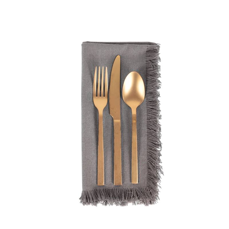 DII Heavyweight Fringed Napkin (Set of 6)