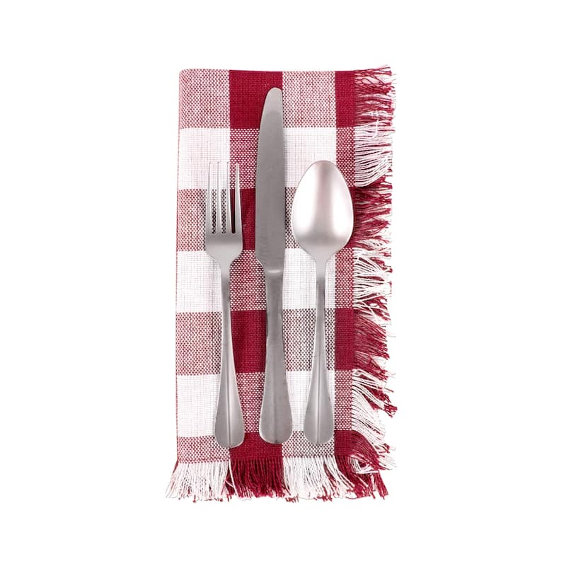 DII Heavyweight Fringed Napkin (Set of 6)