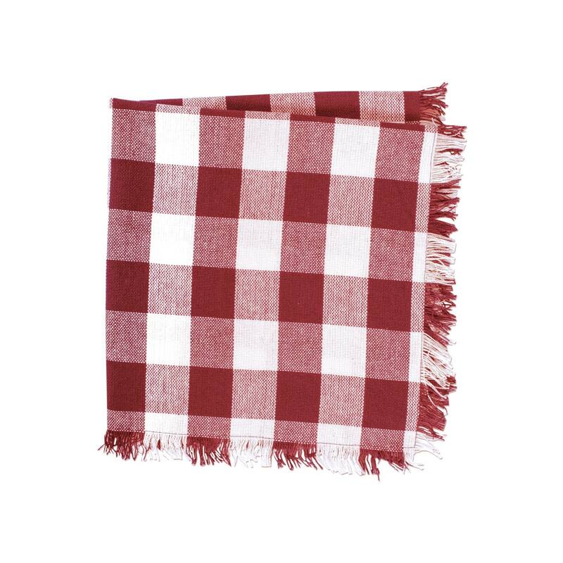 DII Heavyweight Fringed Napkin (Set of 6)