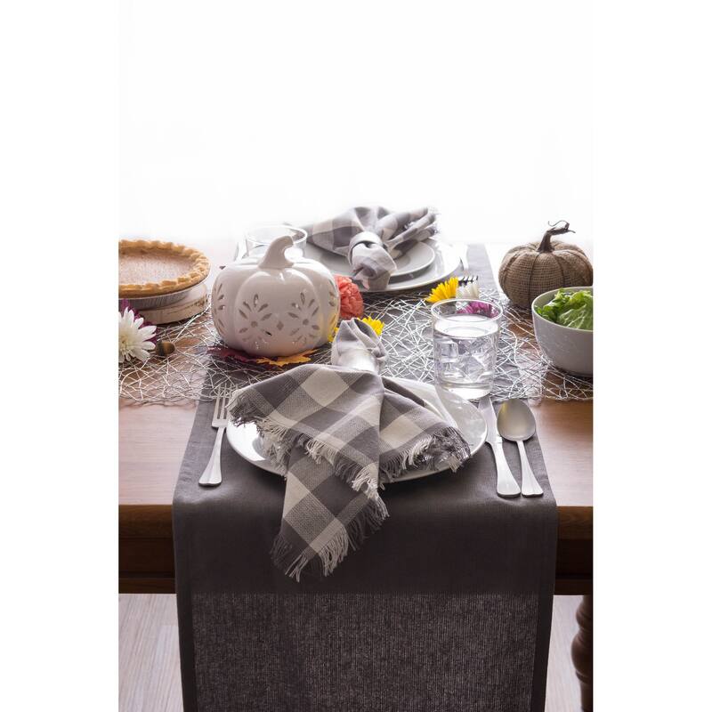 DII Heavyweight Fringed Napkin (Set of 6)