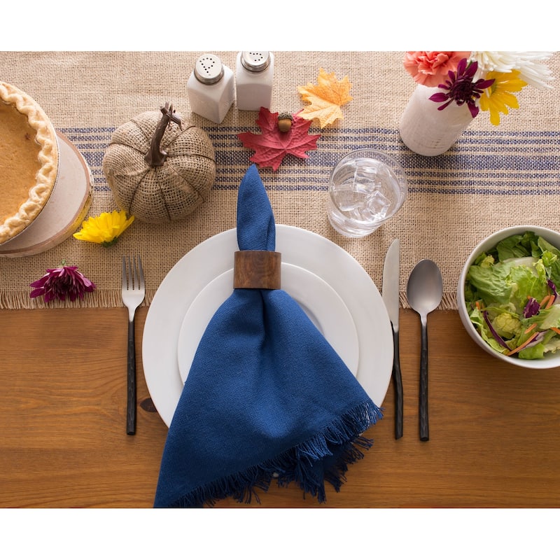 DII Heavyweight Fringed Napkin (Set of 6)