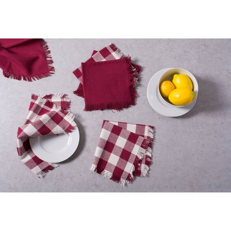 DII Heavyweight Fringed Napkin (Set of 6)