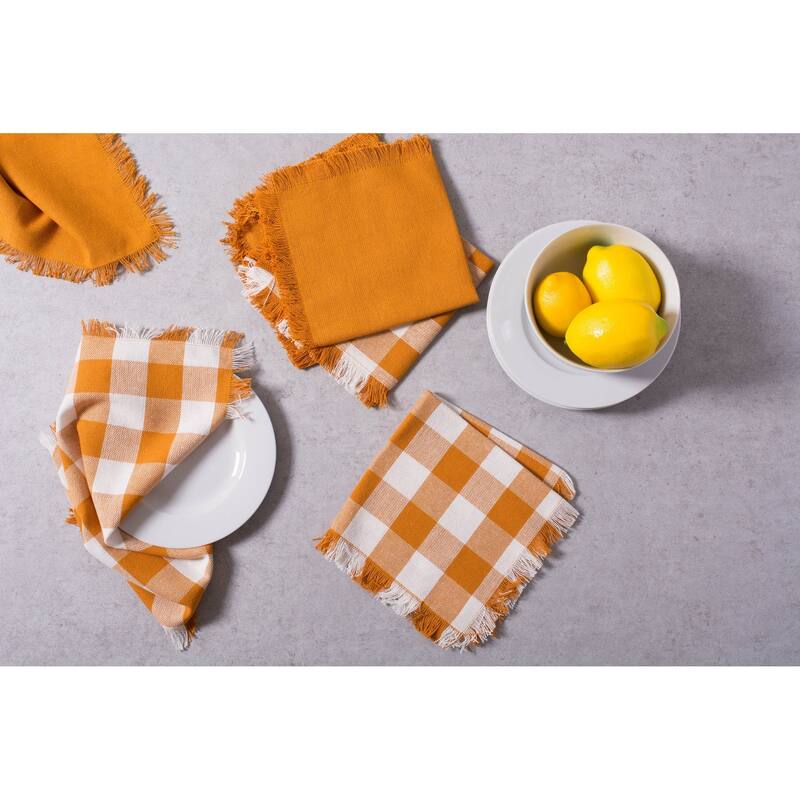 DII Heavyweight Fringed Napkin (Set of 6)