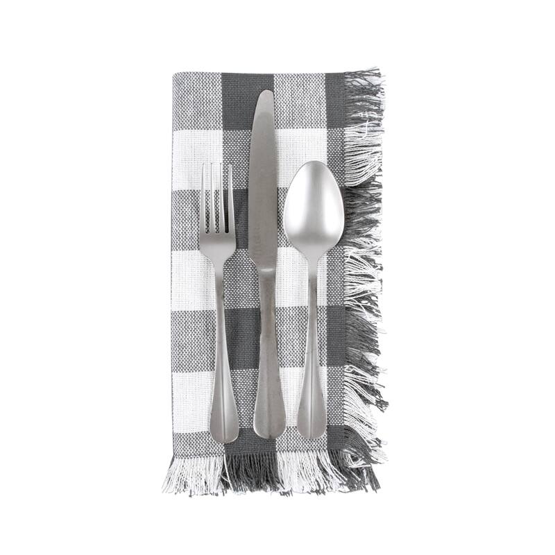 DII Heavyweight Fringed Napkin (Set of 6)