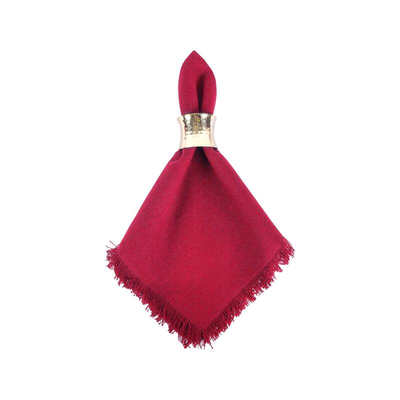 DII Heavyweight Fringed Napkin (Set of 6)