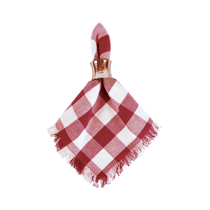 DII Heavyweight Fringed Napkin (Set of 6)