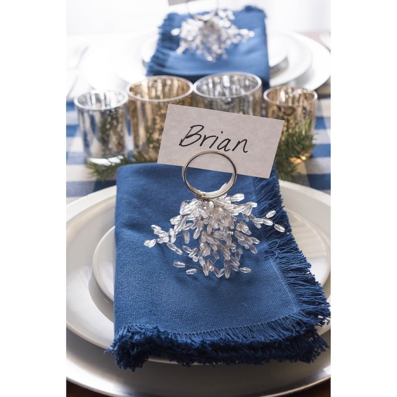 DII Heavyweight Fringed Napkin (Set of 6)