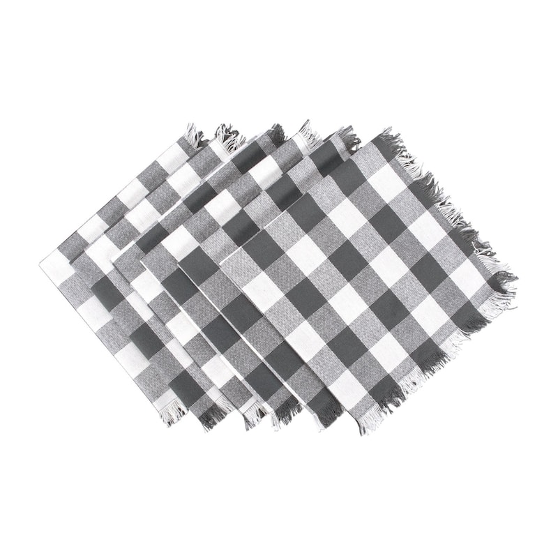 DII Heavyweight Fringed Napkin (Set of 6)