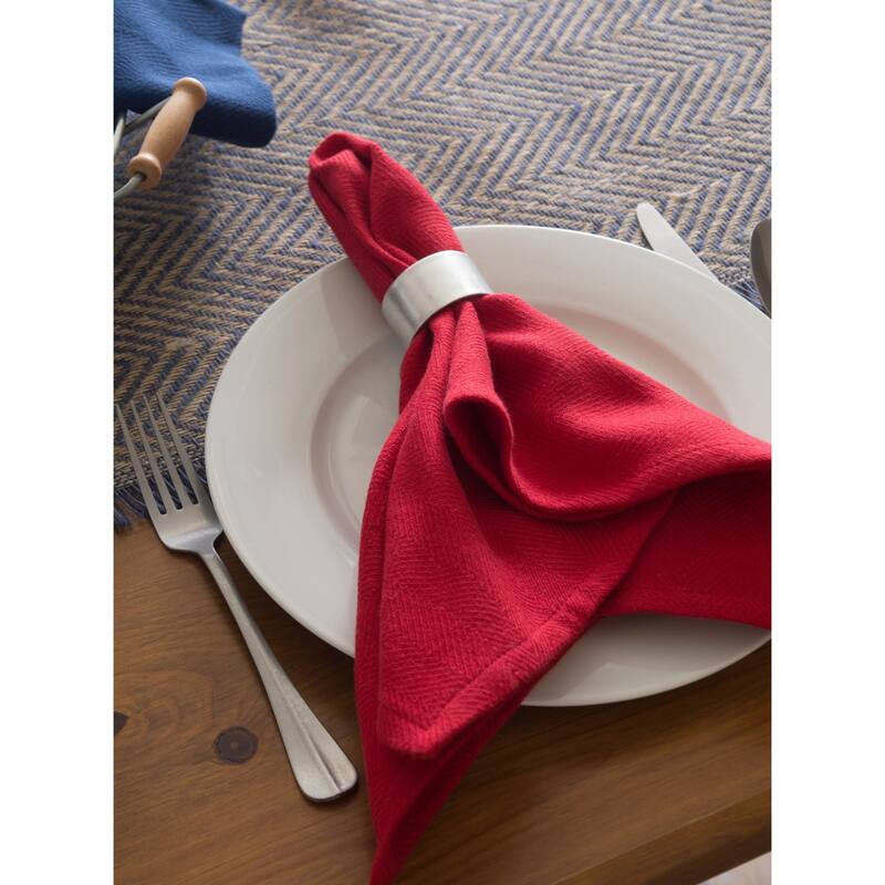 DII Chevron Burlap Table Runner