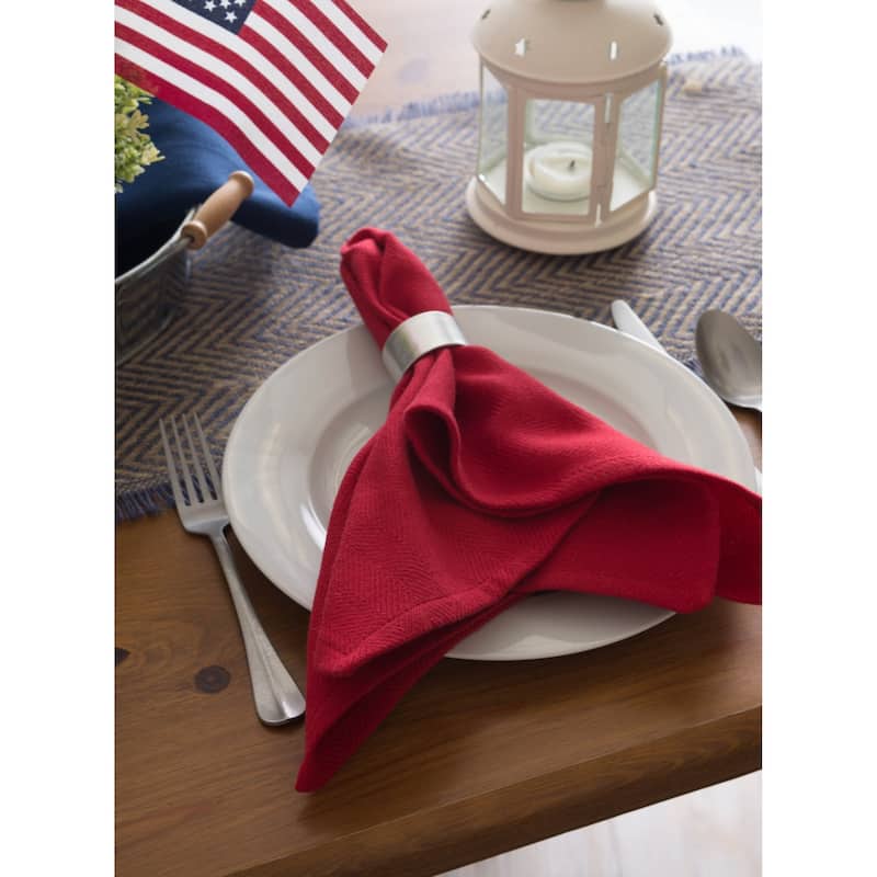 DII Chevron Burlap Table Runner