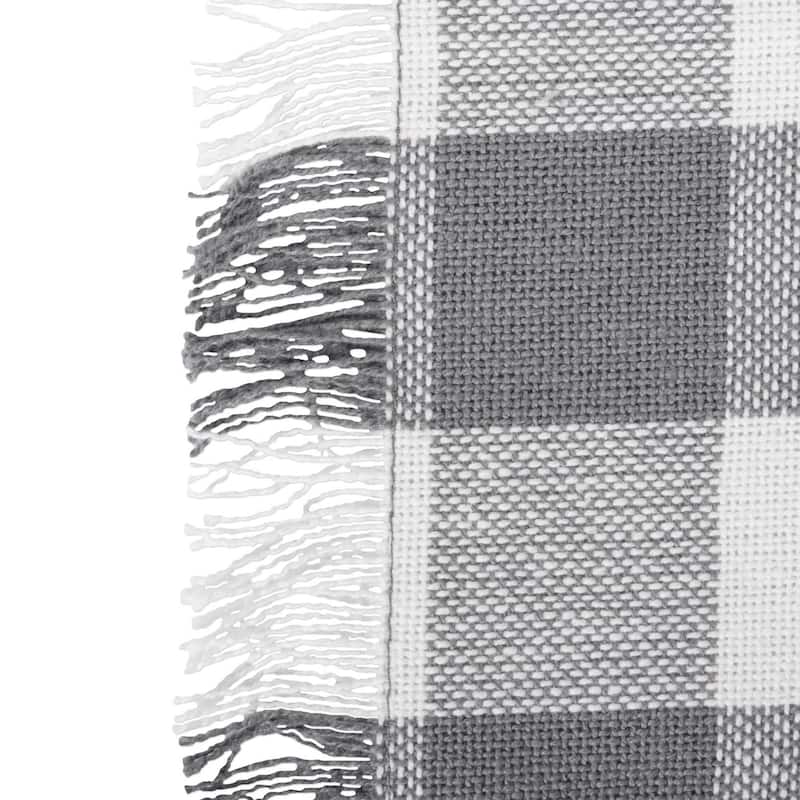 DII Heavyweight Fringed Placemat (Set of 6)