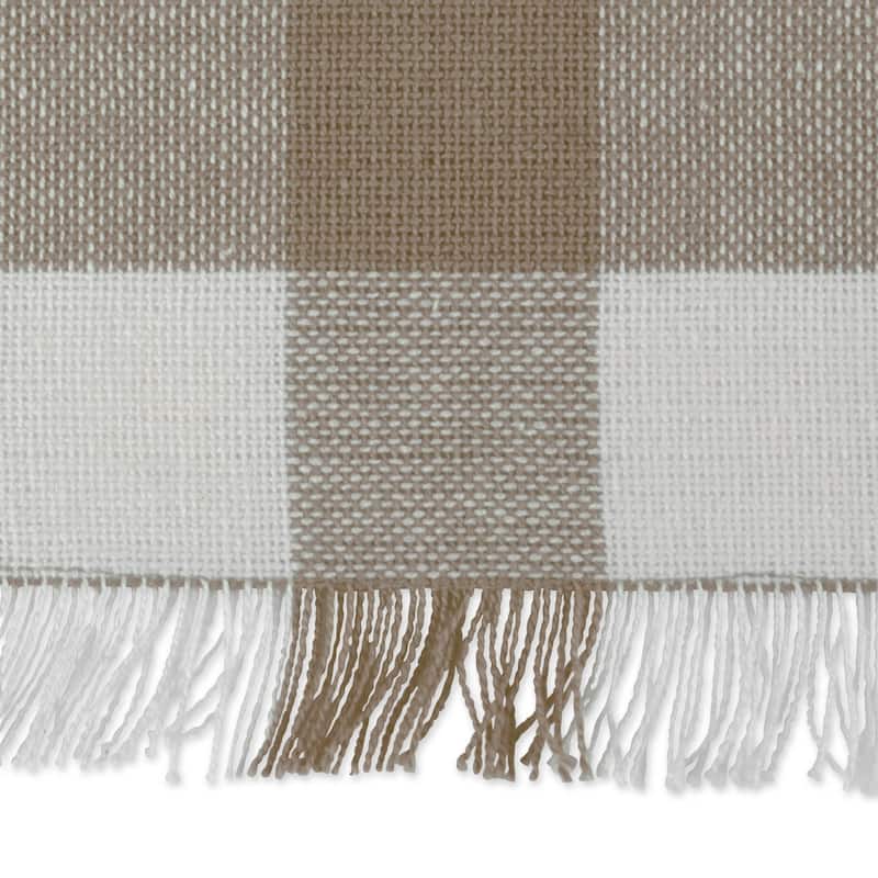DII Heavyweight Fringed Placemat (Set of 6)