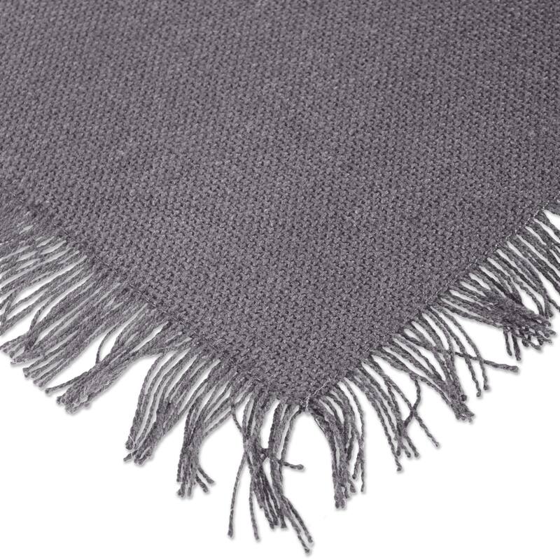 DII Heavyweight Fringed Placemat (Set of 6)