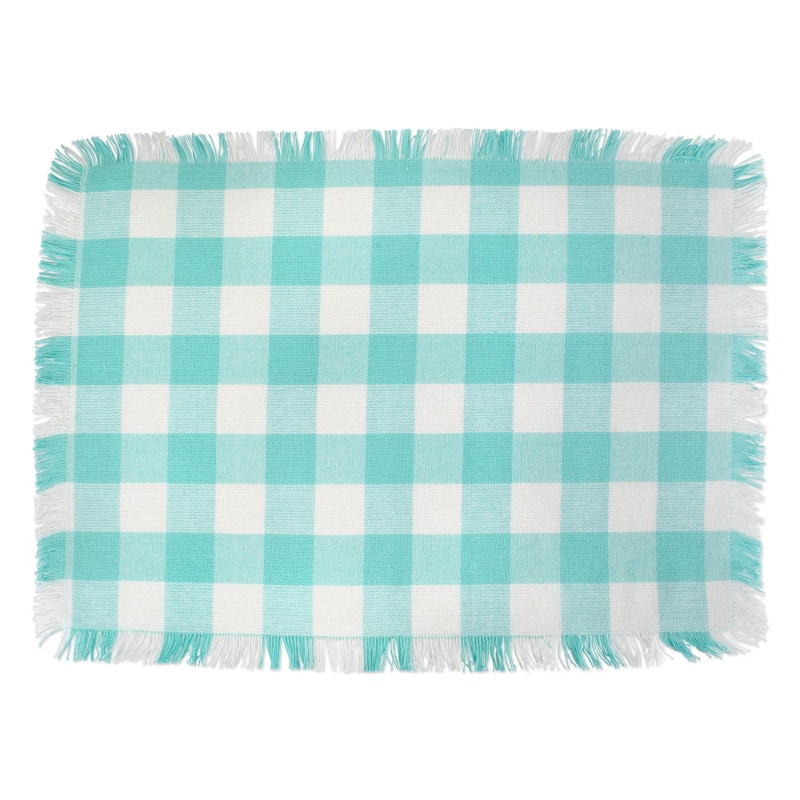 DII Heavyweight Fringed Placemat (Set of 6)