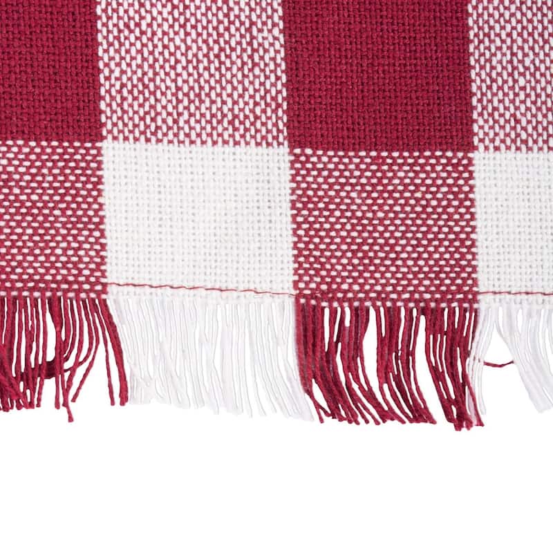 DII Heavyweight Fringed Placemat (Set of 6)
