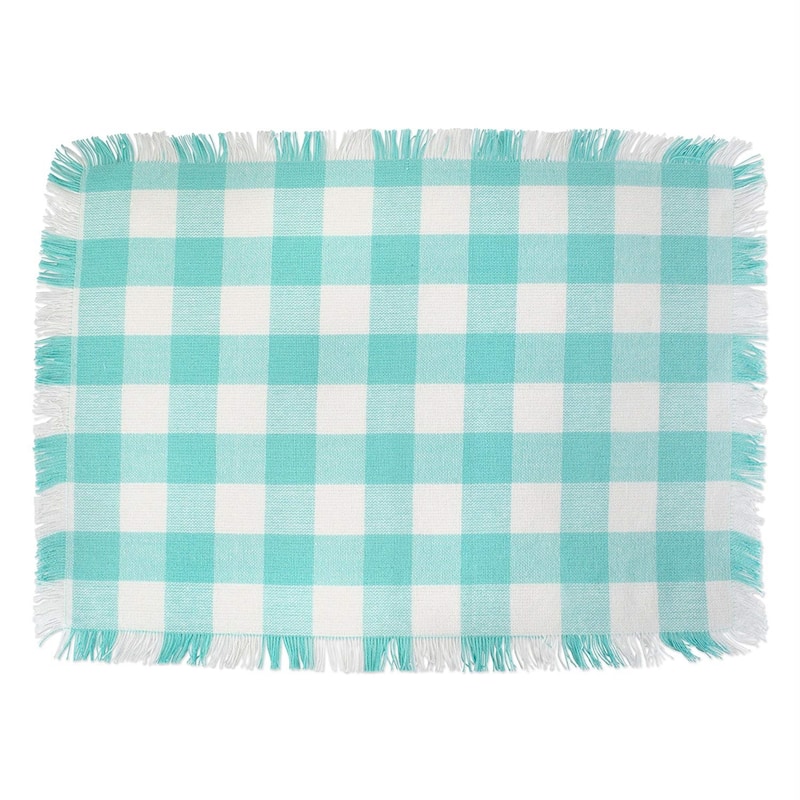 DII Heavyweight Fringed Placemat (Set of 6)