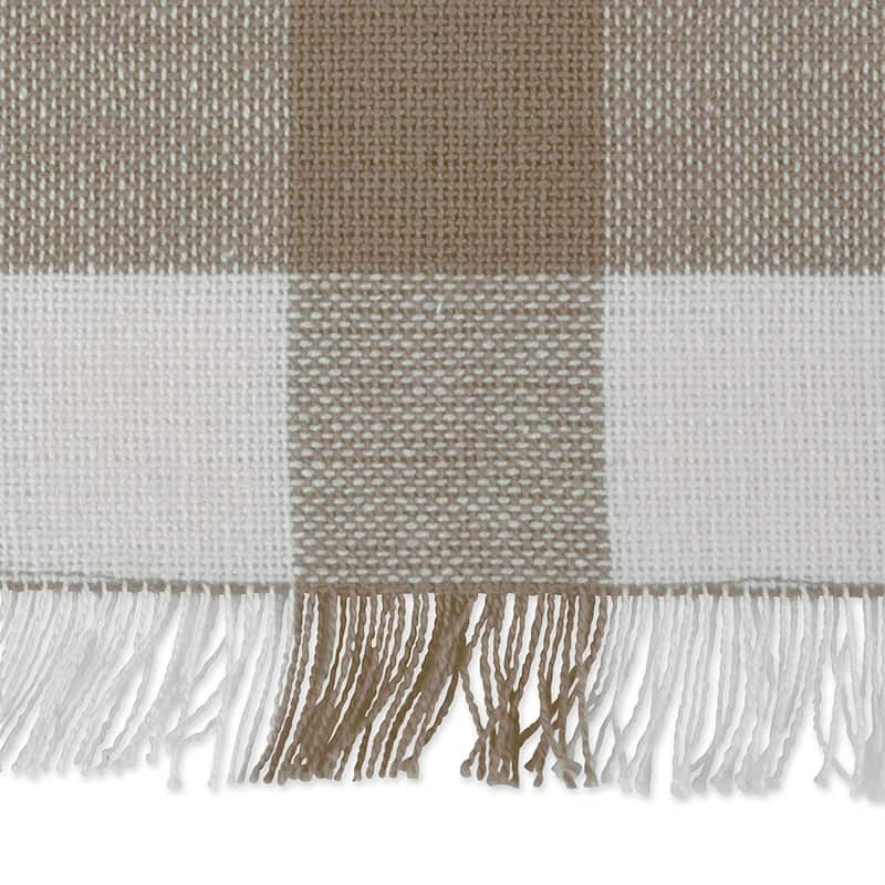 DII Heavyweight Fringed Placemat (Set of 6)