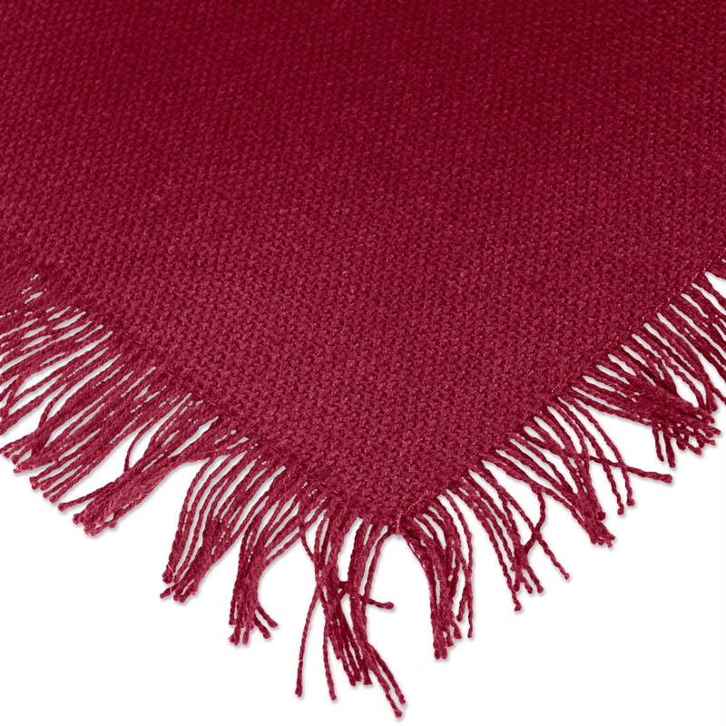 DII Heavyweight Fringed Placemat (Set of 6)