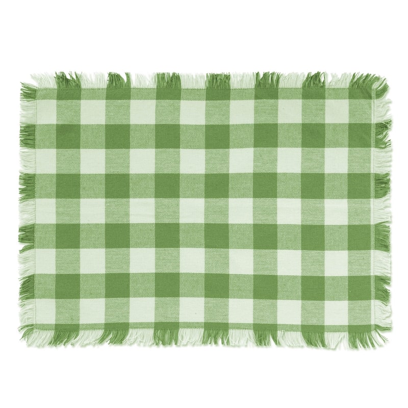 DII Heavyweight Fringed Placemat (Set of 6)