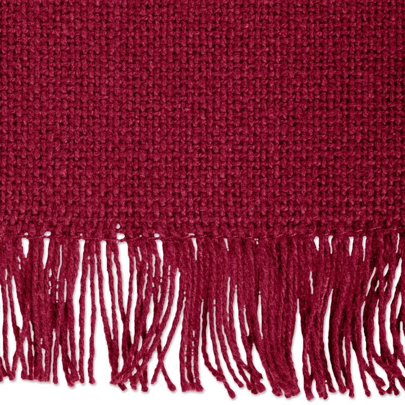 DII Heavyweight Fringed Placemat (Set of 6)