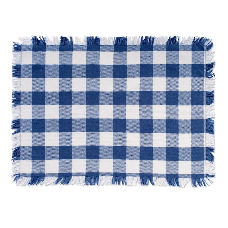 DII Heavyweight Fringed Placemat (Set of 6)