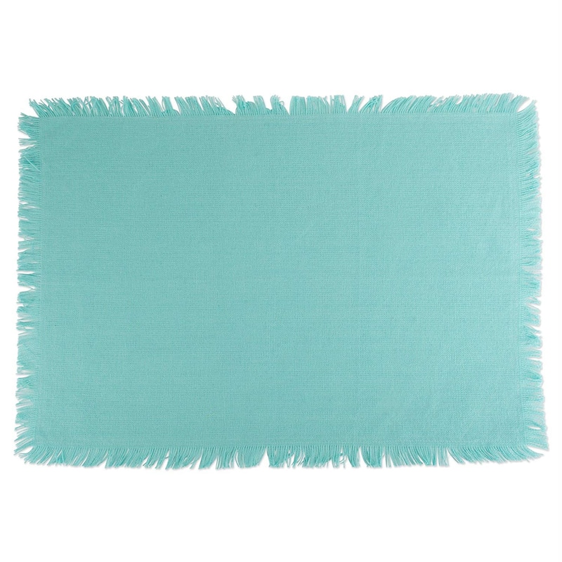 DII Heavyweight Fringed Placemat (Set of 6)