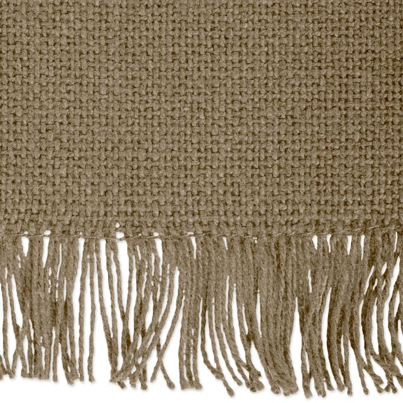 DII Heavyweight Fringed Placemat (Set of 6)