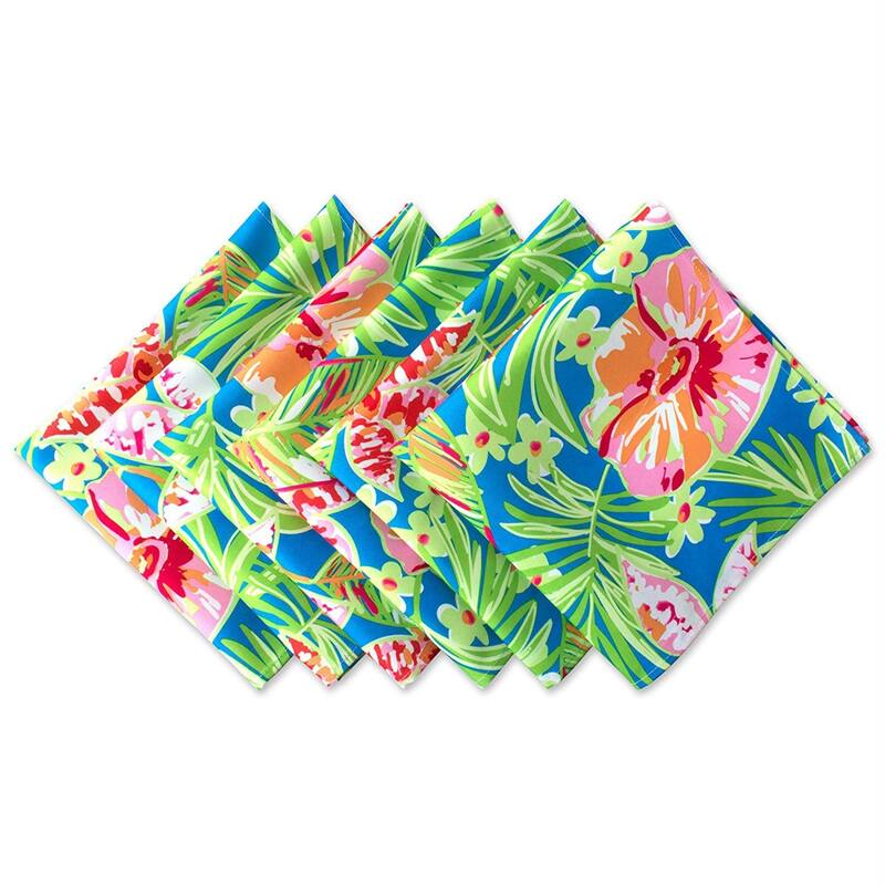 DII Outdoor Napkin (Set of 6) - Summer Floral