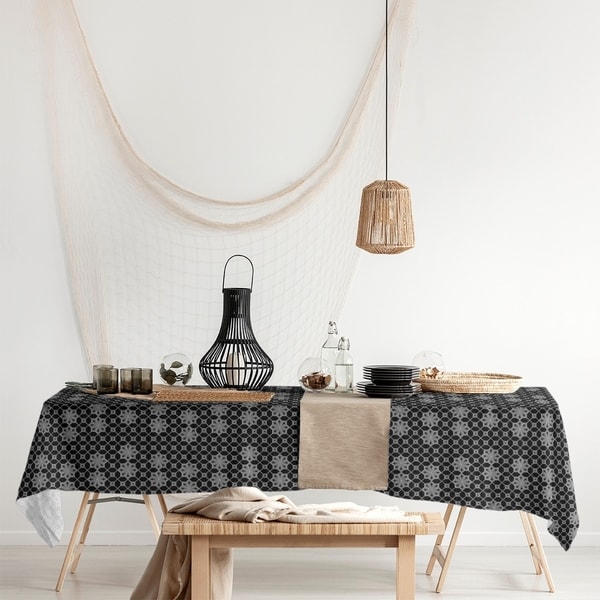 Classic Lattice Rectangle Tablecloth - 58 x 102. Opens flyout.