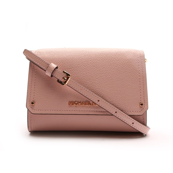 Shop Michael Kors Women&#39;s Hayes Small Clutch Crossbody Bag - Free Shipping Today - Overstock ...