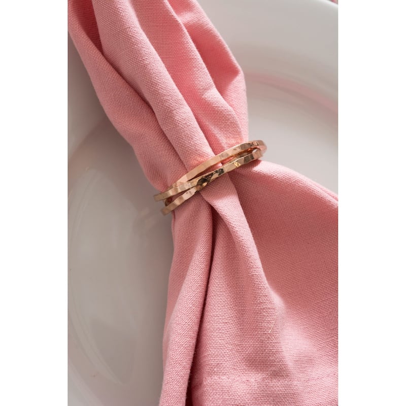 DII Metallic Intertwined Napkin Ring (Set of 6)