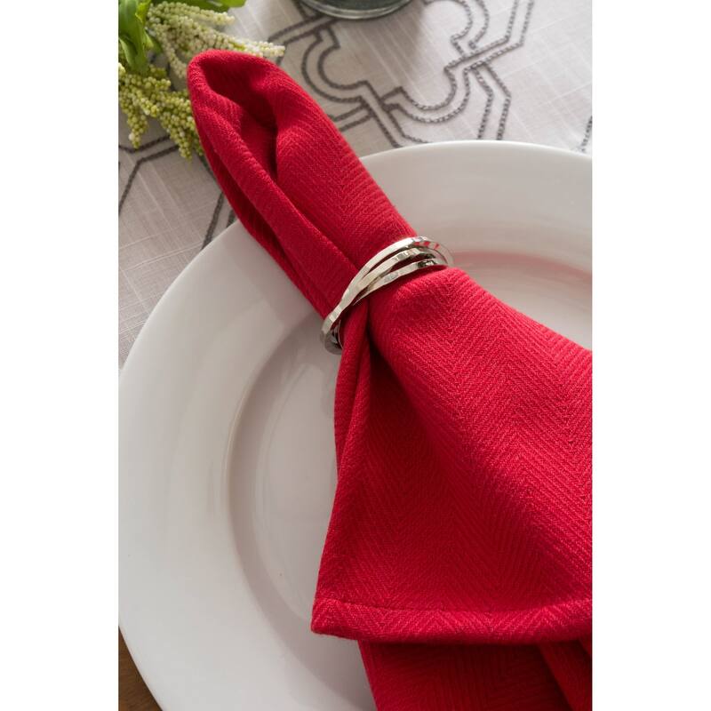 DII Metallic Intertwined Napkin Ring (Set of 6)