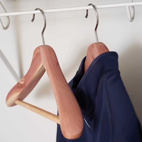 fixed coat hangers