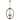 4-light Nordic Grey Foyer Pendant