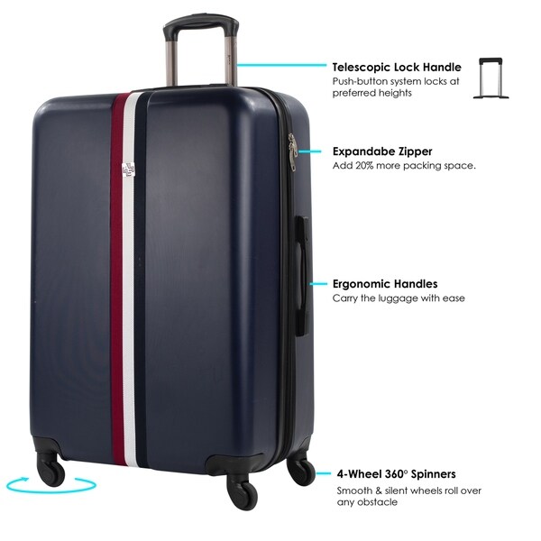 spinner expandable luggage