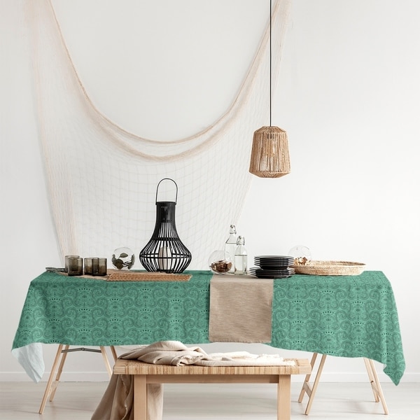 Third Eye Pattern Rectangle Tablecloth - 58 x 102