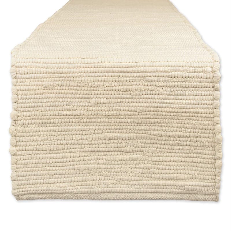 DII Solid Chindi Table Runner - Natural