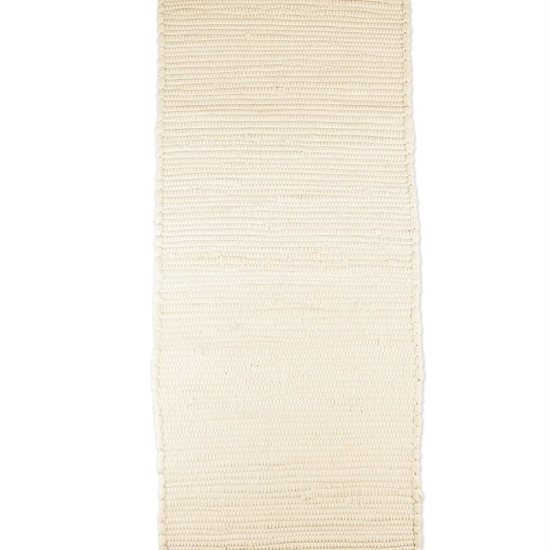 DII Solid Chindi Table Runner