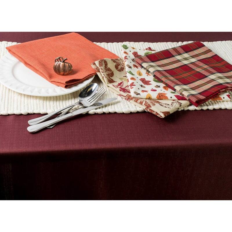 DII Solid Chindi Table Runner
